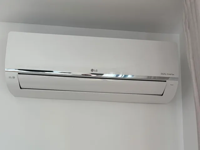 LG Standard Plus binnenunit in een slaapkamer in Diest